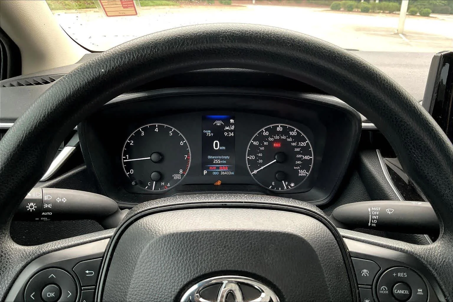 Used 2024 Midnight Black Metallic Toyota LE image 24