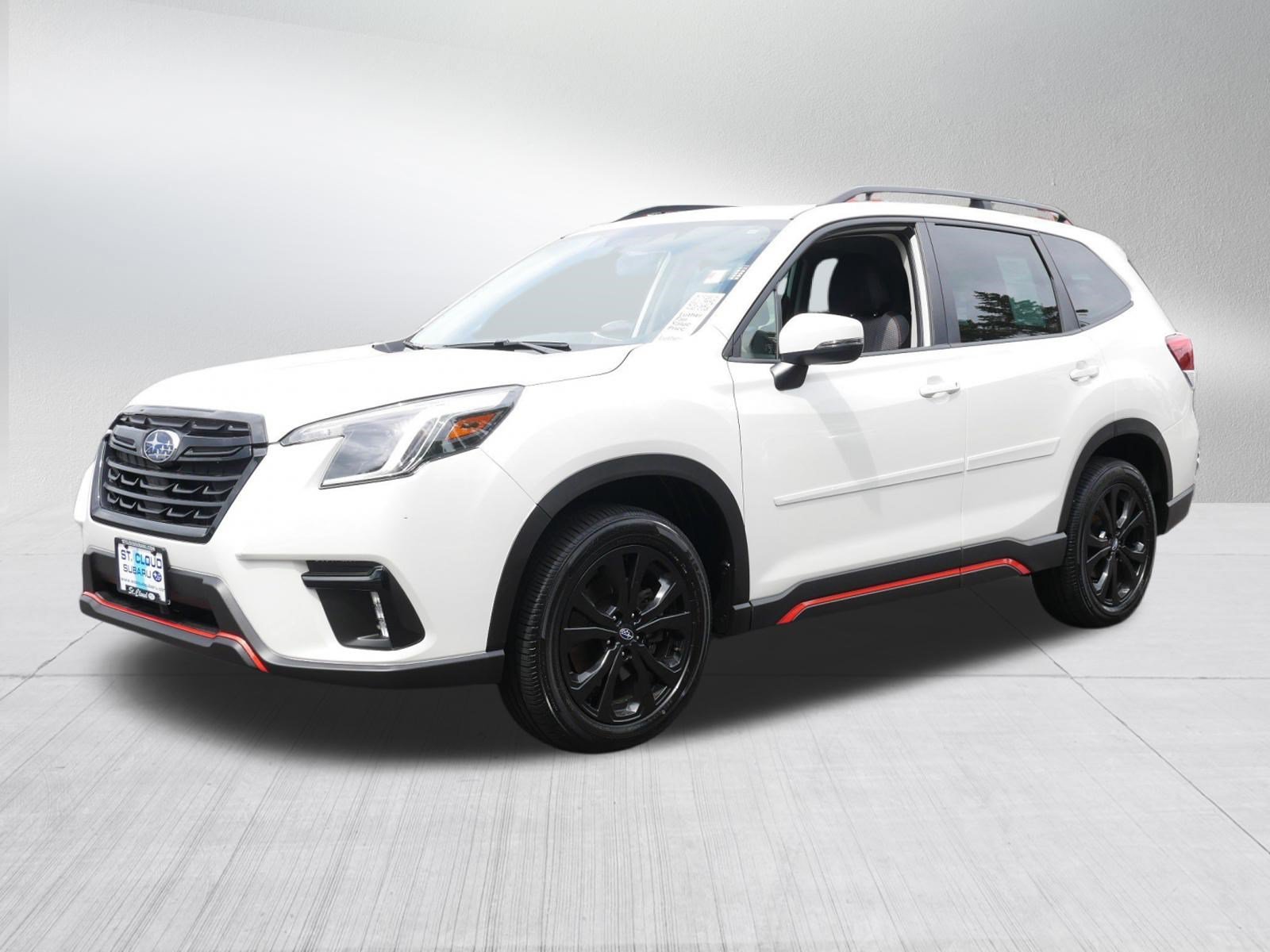Certified Used 2023 Crystal White Pearl Subaru Sport image 3