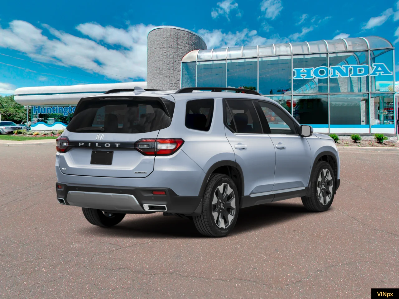 New 2026 Solar Silver Metallic Honda Touring image 2