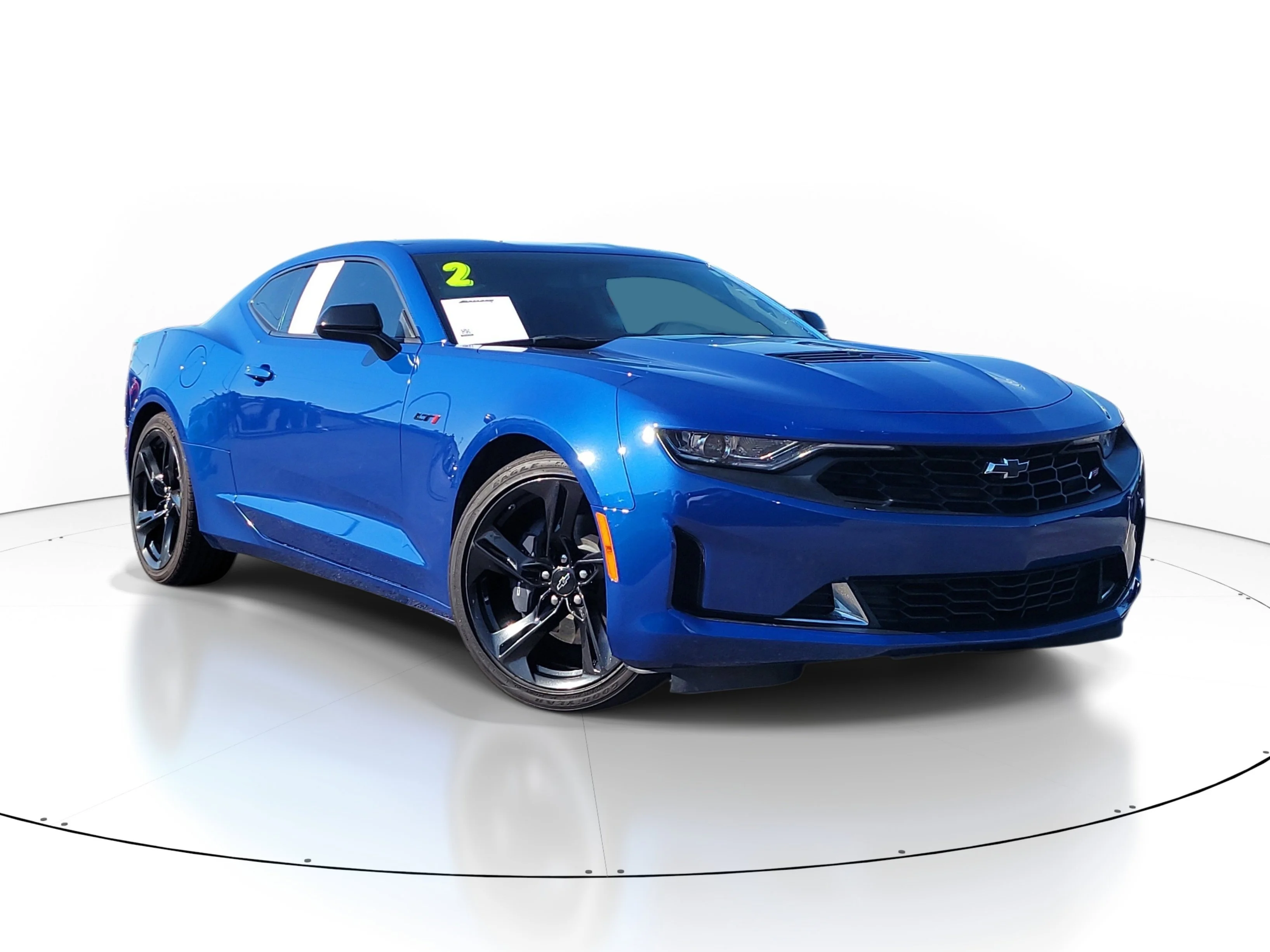 Used 2022 Riverside Blue Metallic Chevrolet LT1 image 1