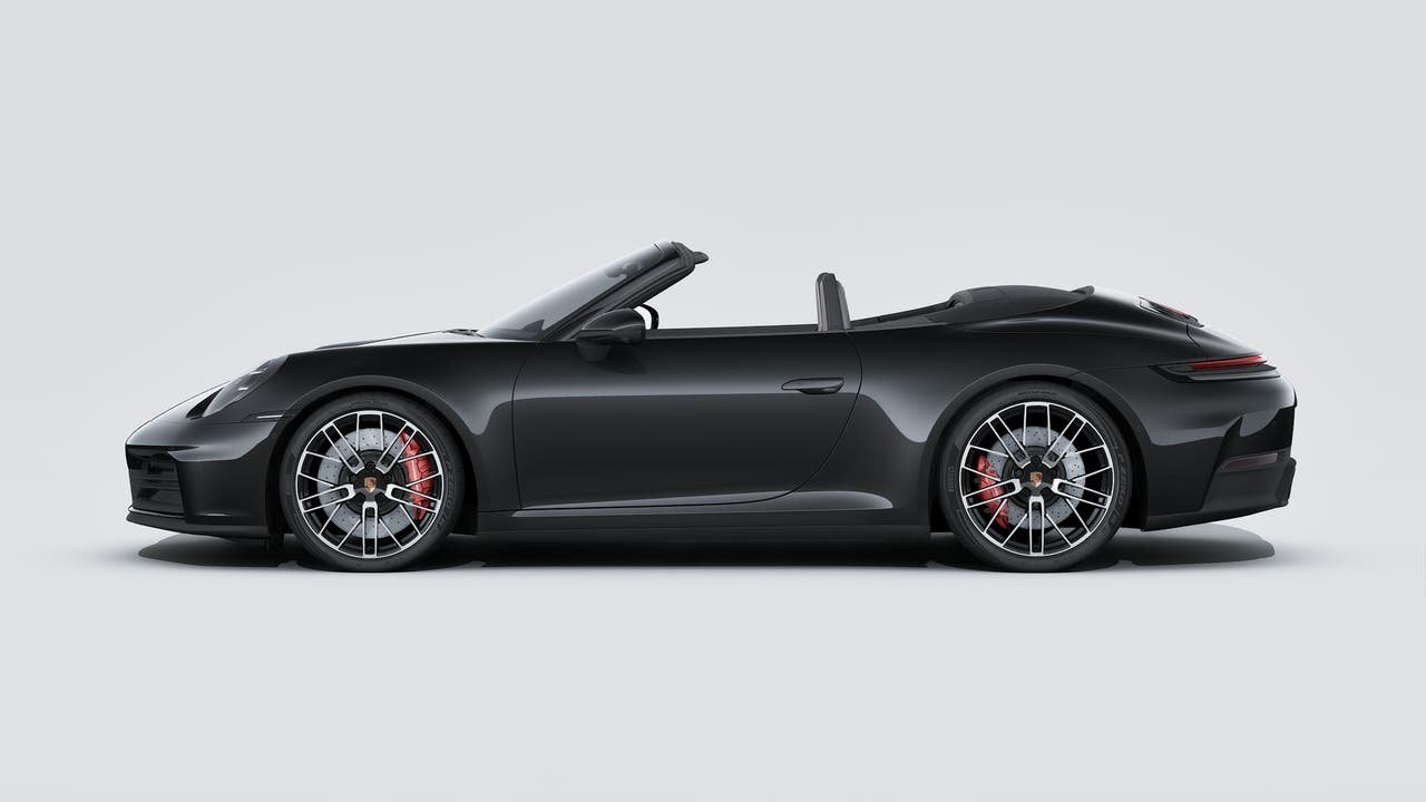 New 2026 Jet Black Metallic Porsche Carrera S image 2