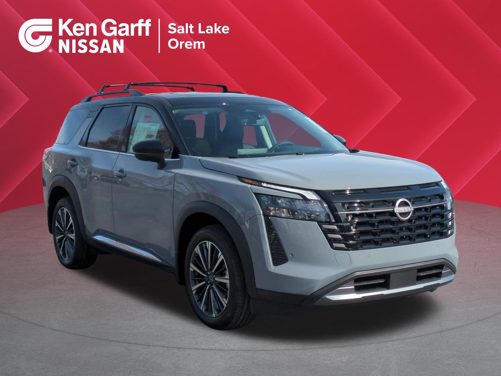 New 2026 Boulder Gray Pearl/Super Black Nissan Platinum image 1