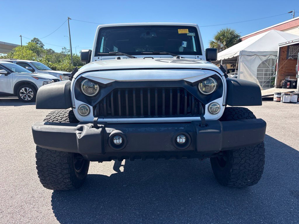 Used 2016 White Jeep Unlimited Sport image 8