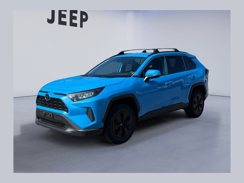 Used 2021 Blue Toyota LE image 1