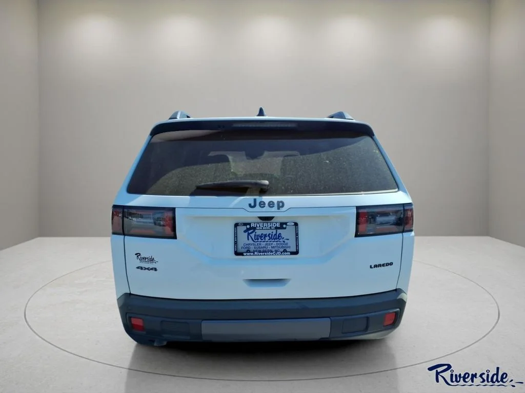 New 2026 Bright White Clearcoat Jeep Laredo image 2