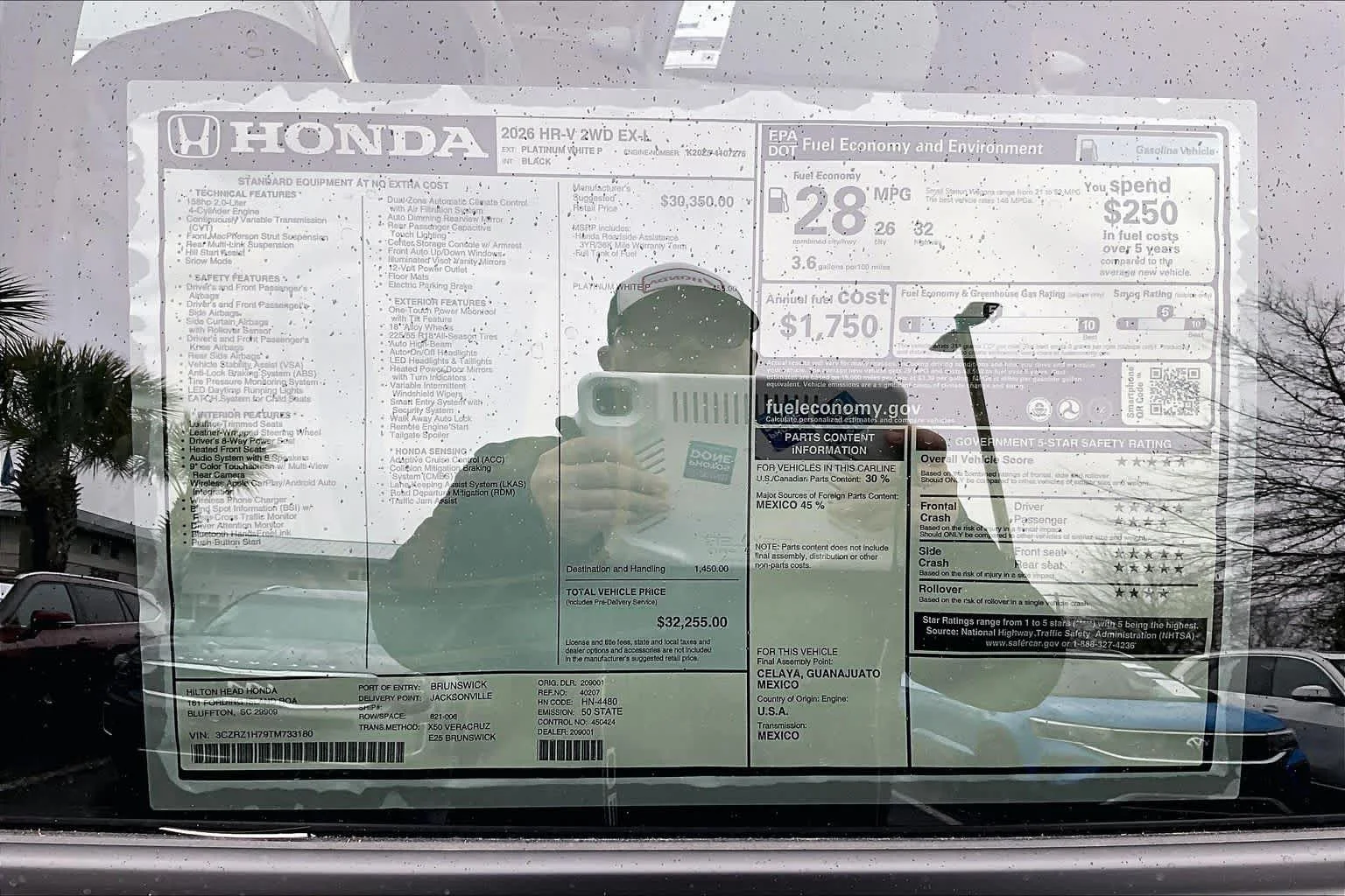 2026 Honda HR-V EX-L - Photo 18