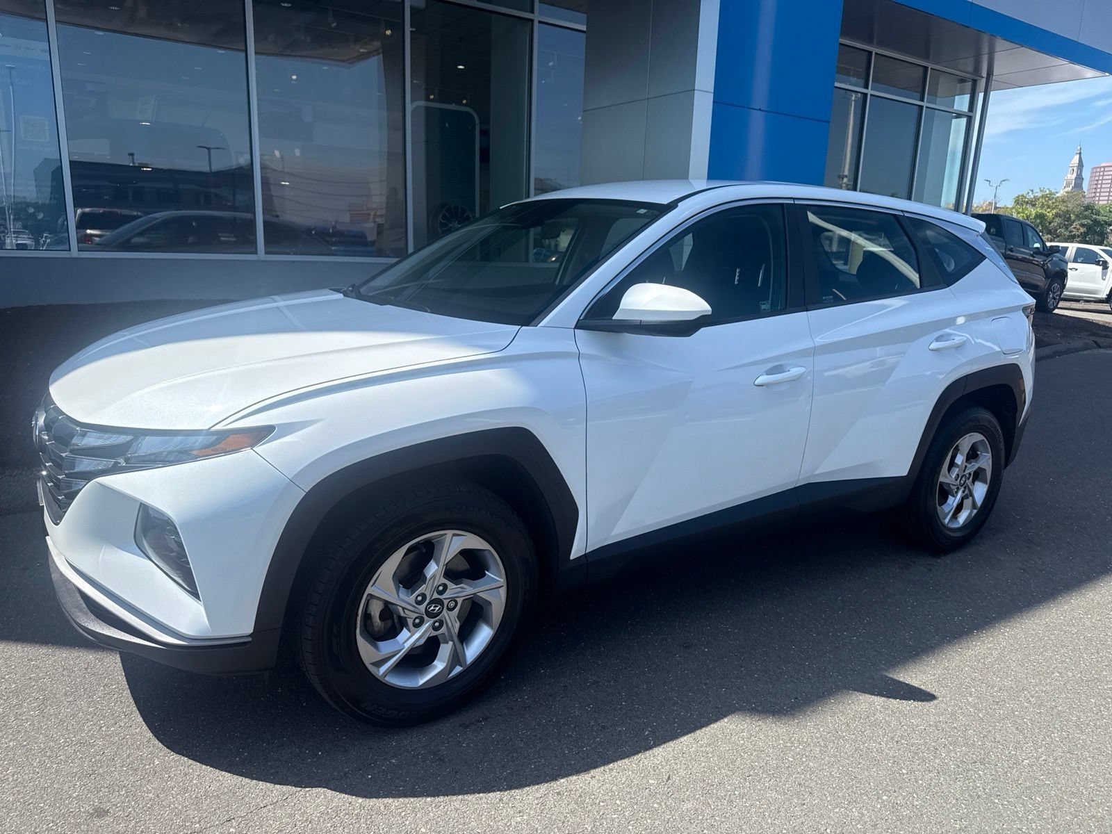 Used 2022 Quartz White [white] Hyundai SE image 9