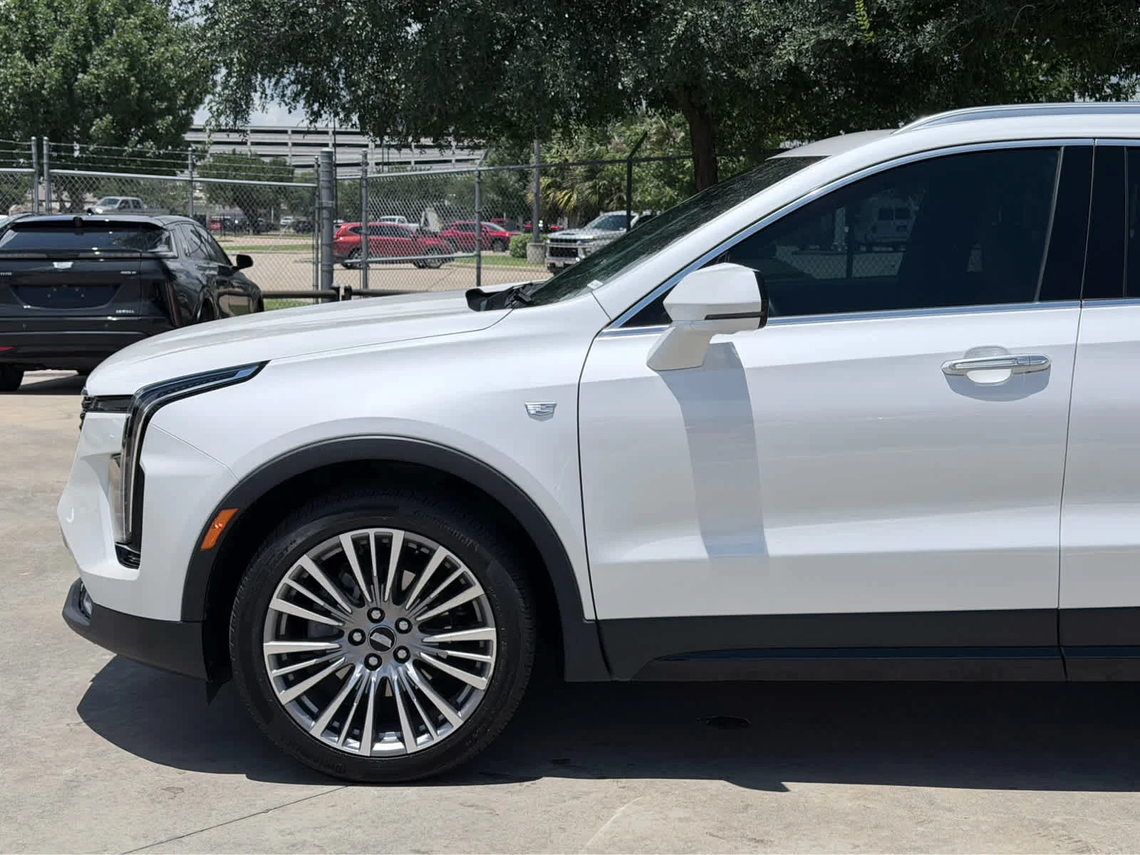 Used 2024 Crystal White Tricoat Cadillac Premium Luxury image 7