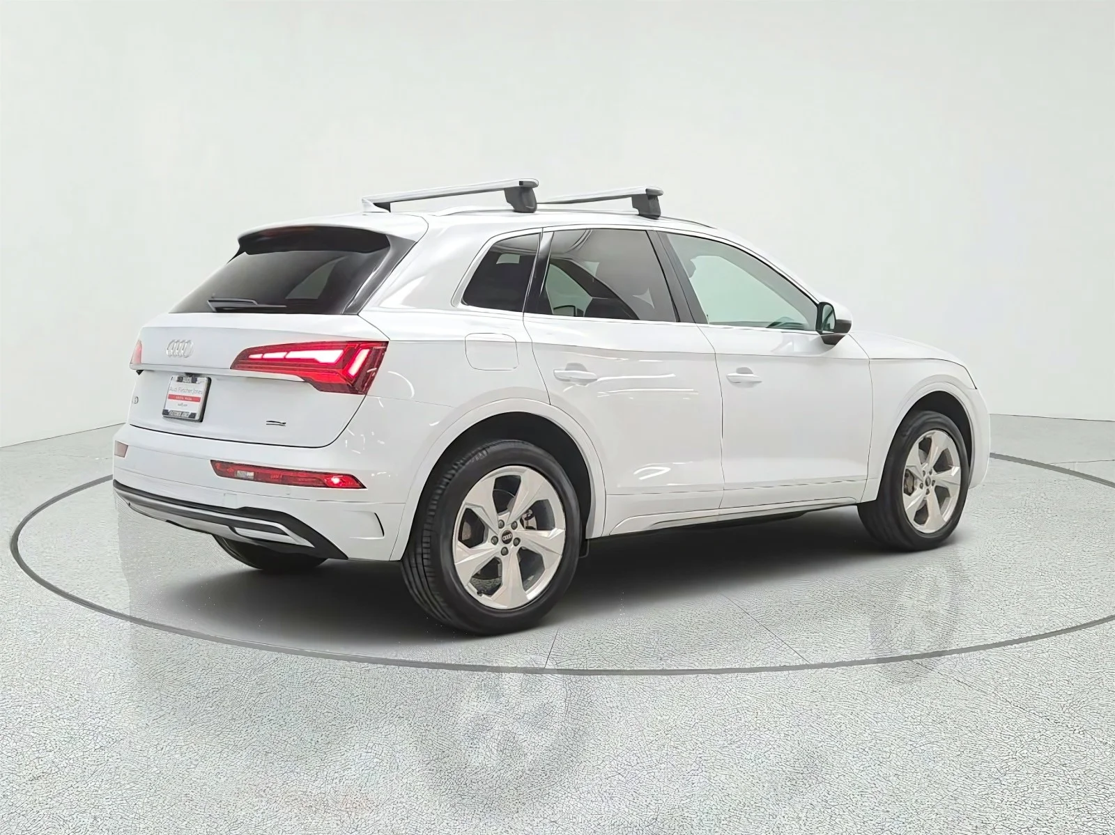 Used 2021 Glacier White Metallic Audi Premium Plus 45 TFSI quattro image 5