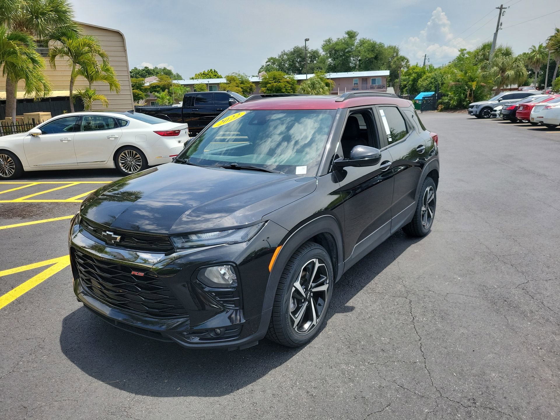 Used 2022 Mosaic Black Metallic Chevrolet RS image 9