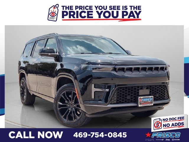 New 2026 High Gloss Black Exterior Paint Jeep Summit Reserve image 1