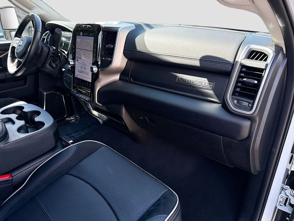 Used 2024 Bright White Clearcoat Ram Laramie image 30