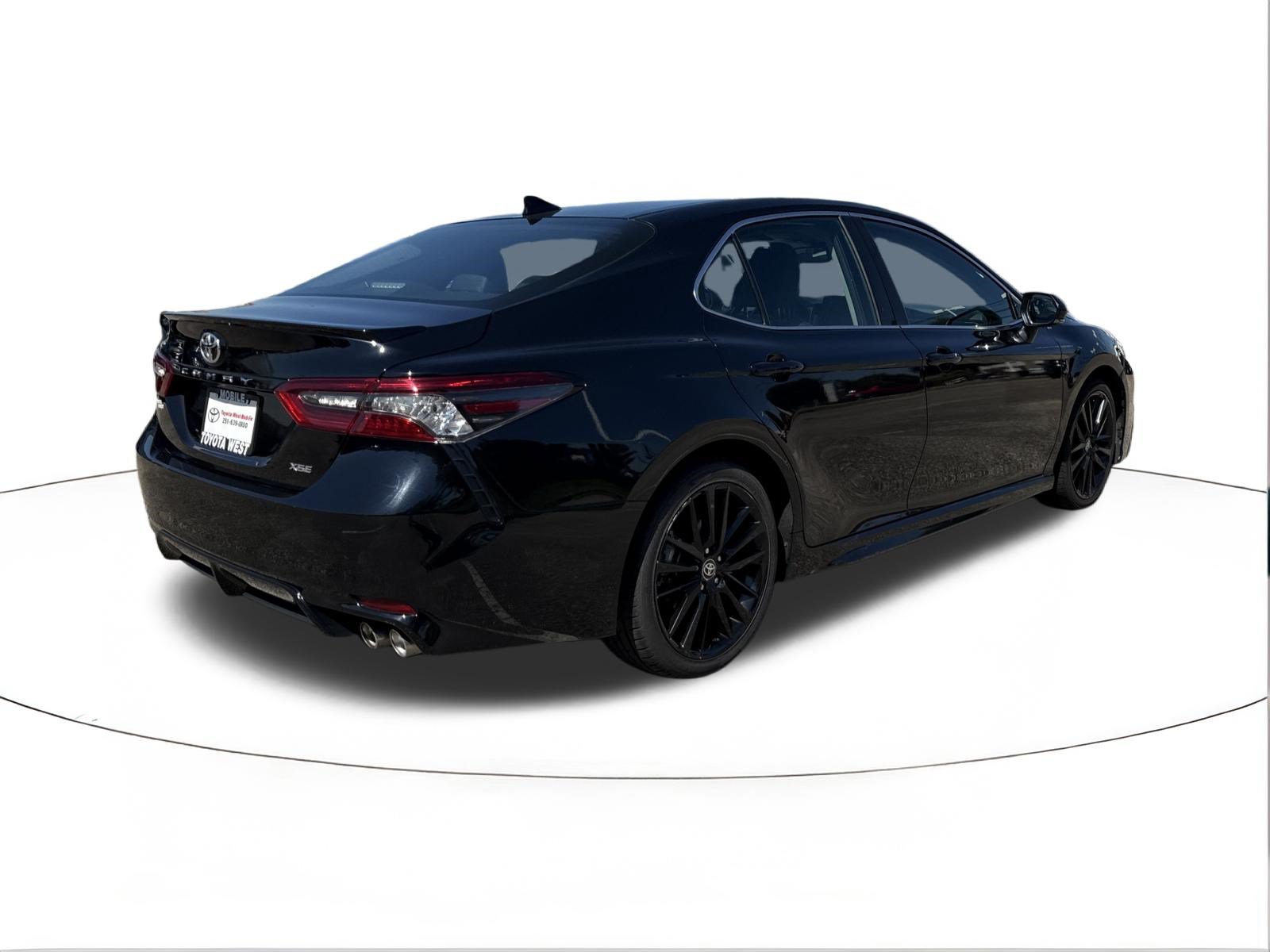 Used 2024 Midnight Black Metallic Toyota XSE image 3