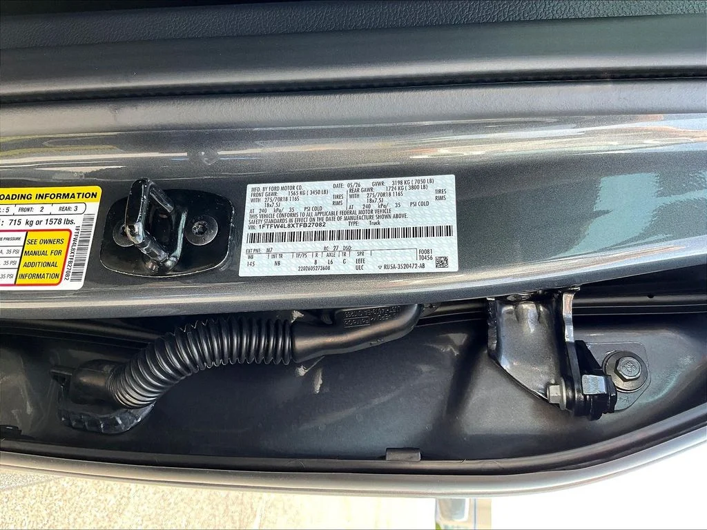 New 2026 Carbonized Gray Metallic Ford Tremor® image 8