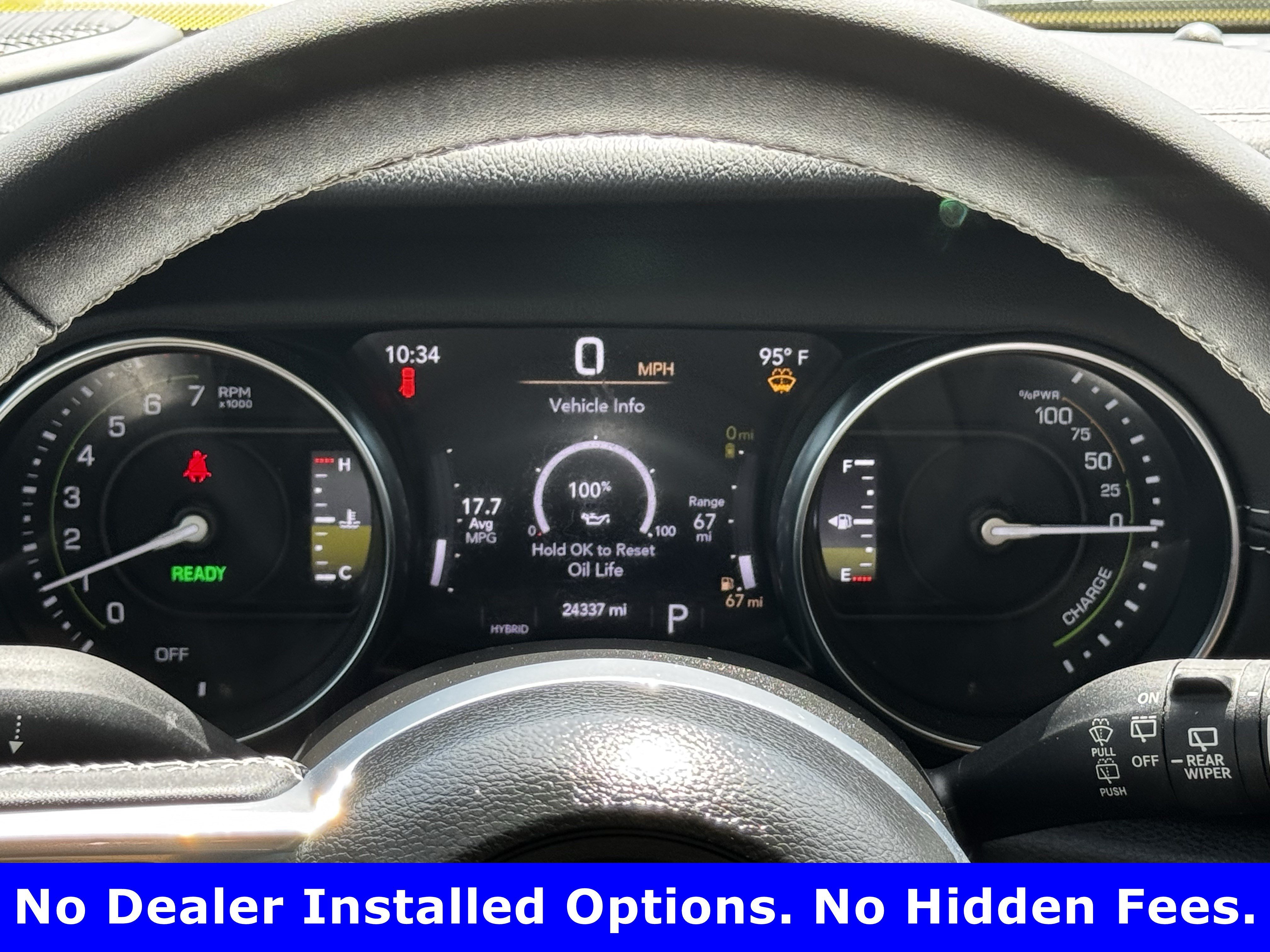 Used 2023 High Velocity Clearcoat Jeep Sahara image 15
