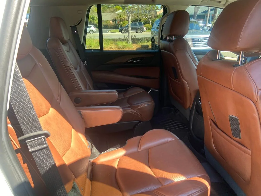 Used 2019 White Cadillac Premium Luxury image 12
