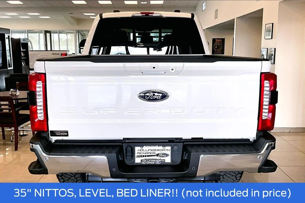 New 2026 Star White Metallic Tri-Coat Ford F-250® Lariat® image 4