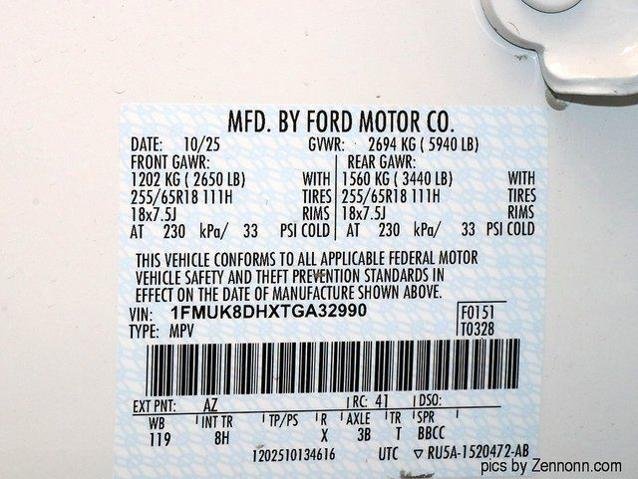 New 2026 Star White Metallic Tri-Coat Ford Active image 27