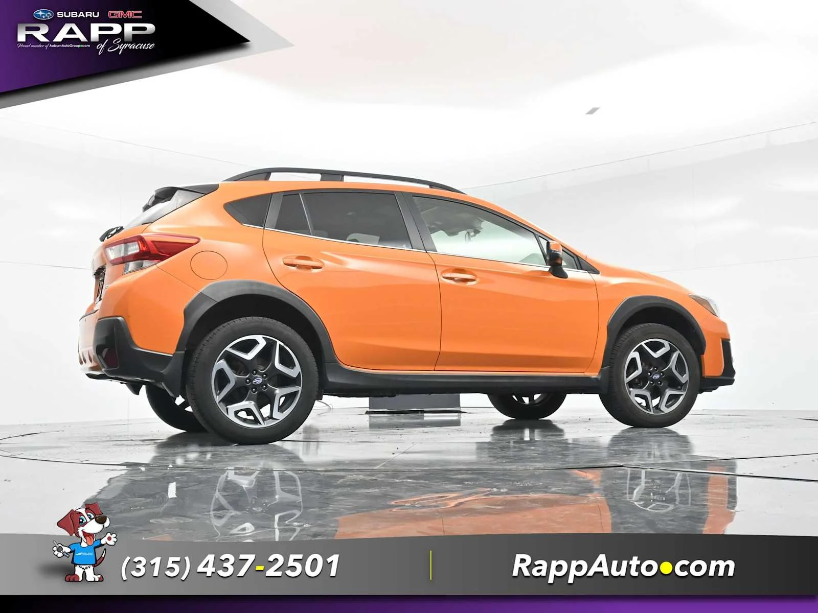 Used 2019 Sunshine Orange Subaru Limited image 30