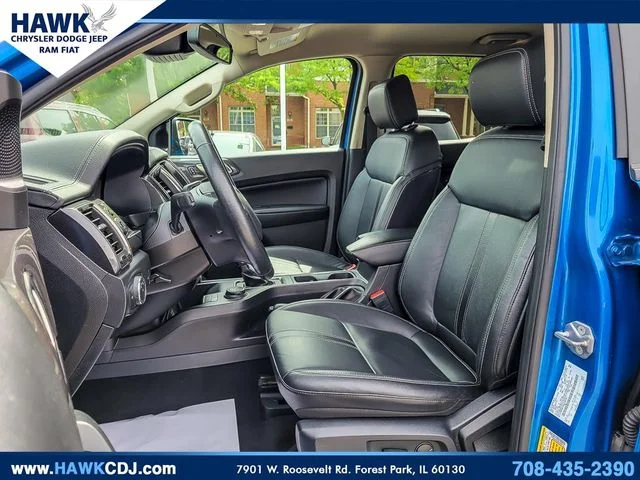 Used 2021 Blue Ford Lariat image 9