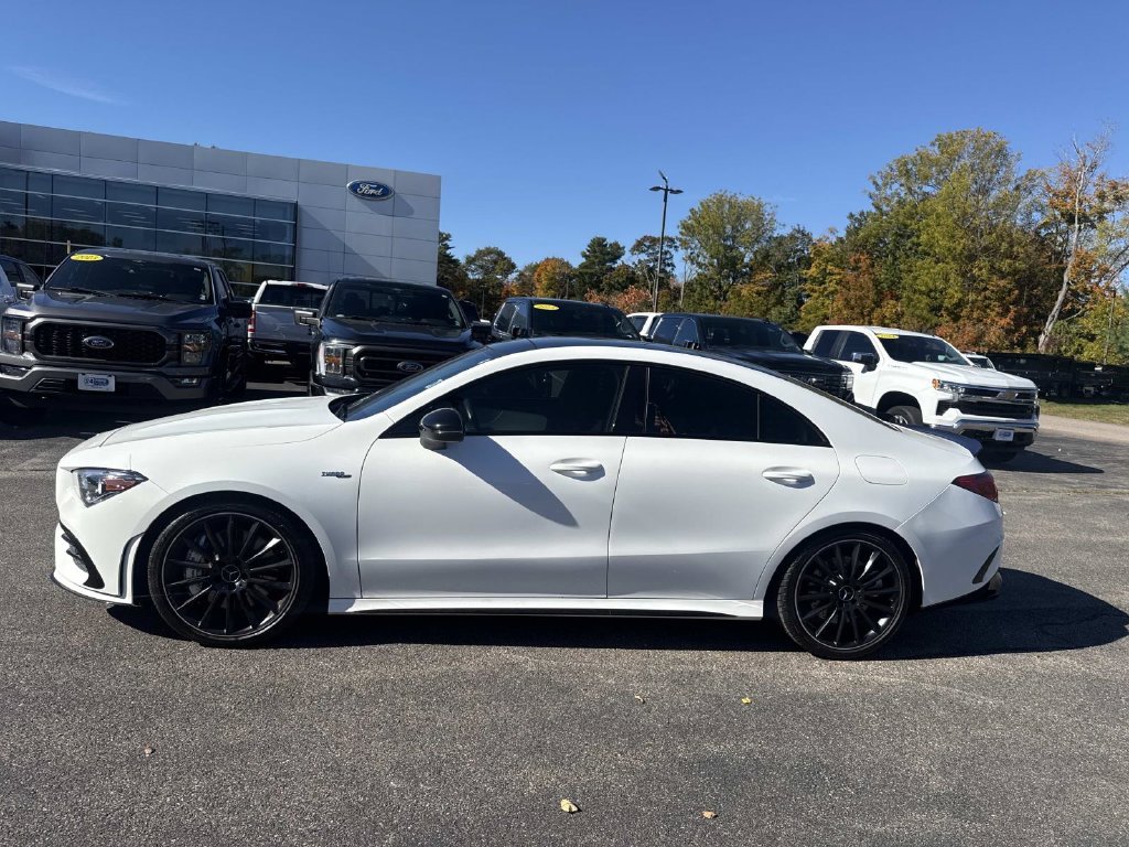 Used 2022 White Mercedes-Benz CLA 35 AMG® image 2
