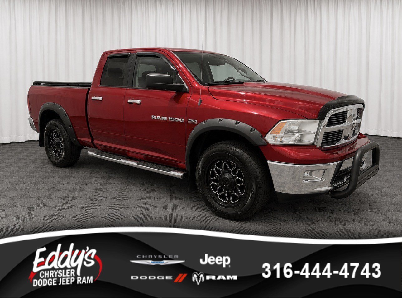 Used 2012 Deep Cherry Red Crystal Pearl Ram Big Horn image 1