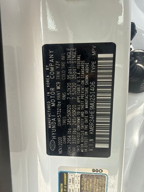 Used 2021 White Hyundai SEL image 13