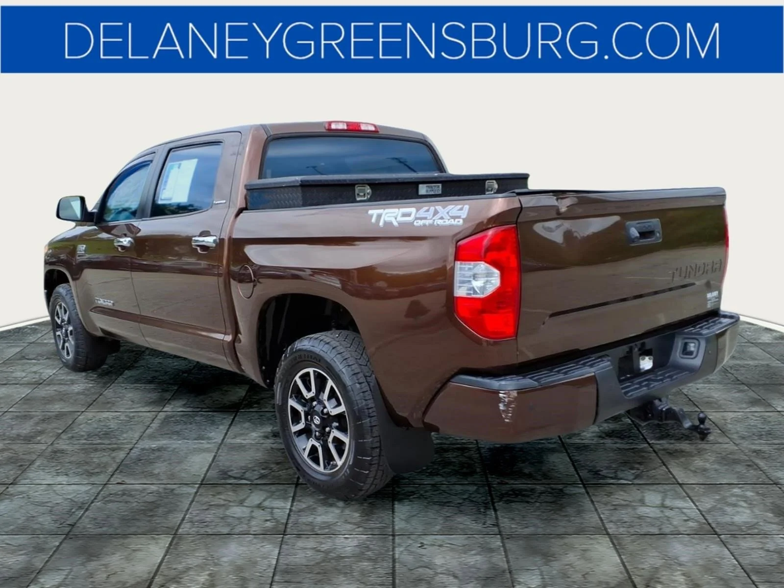 Used 2016 Sunset Bronze Toyota Limited CrewMax image 5