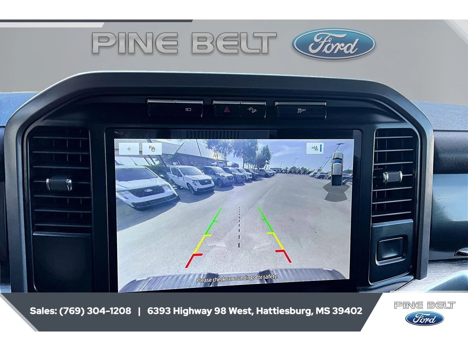 Used 2022 Antimatter Blue Metallic Ford LARIAT image 16