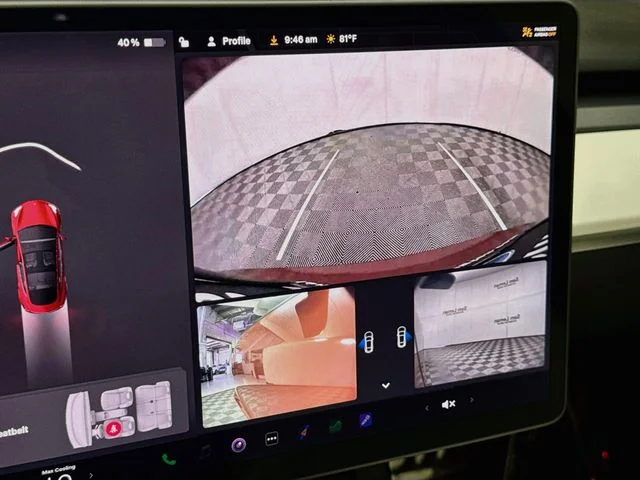 Used 2021 Red Multi-Coat Tesla Performance image 14