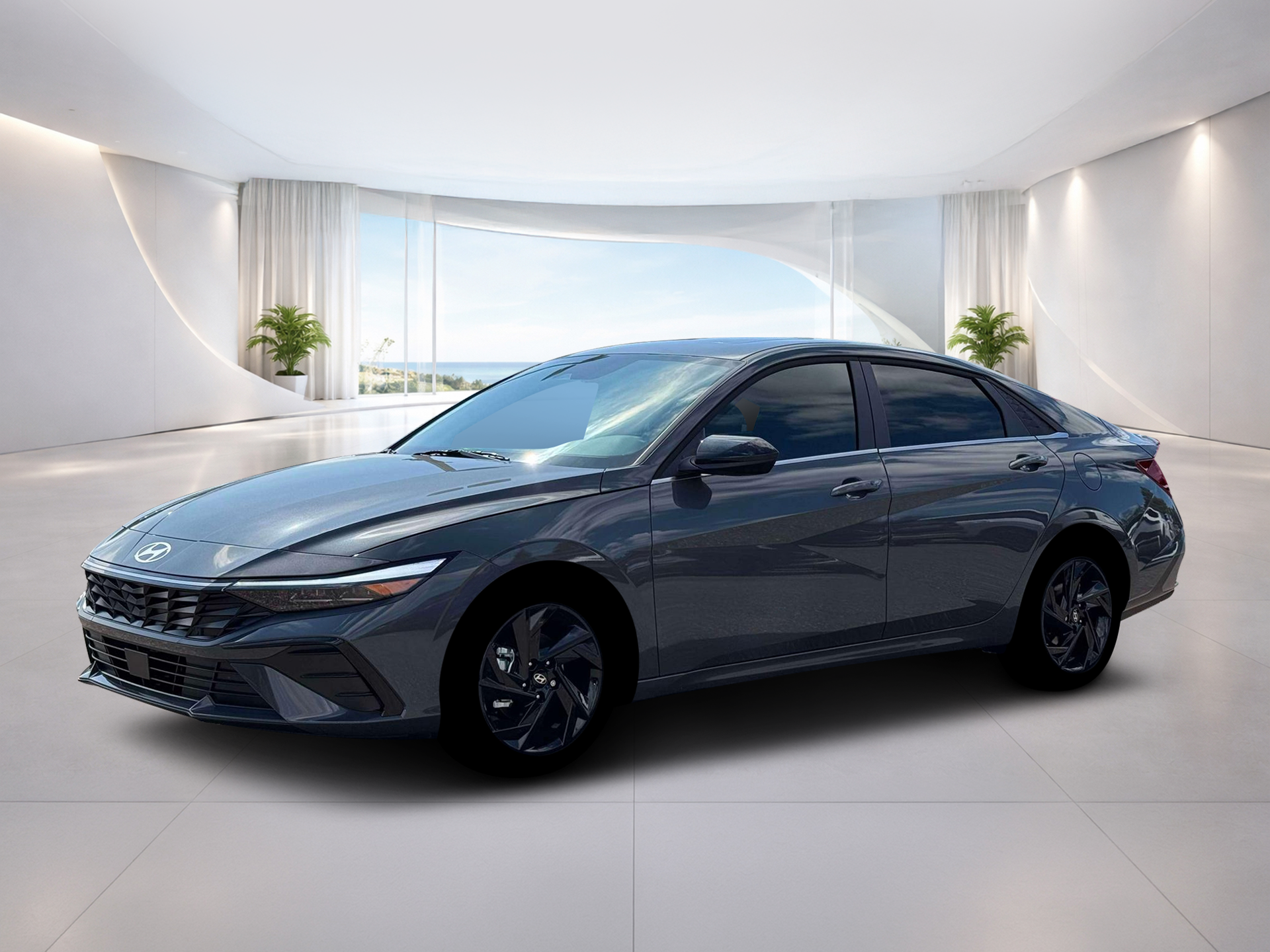 New 2026 Gray Hyundai SEL Sport image 2