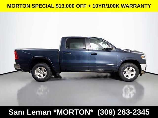 New 2026 Forged Blue Metallic Exterior Paint Ram Big Horn/Lone Star image 8