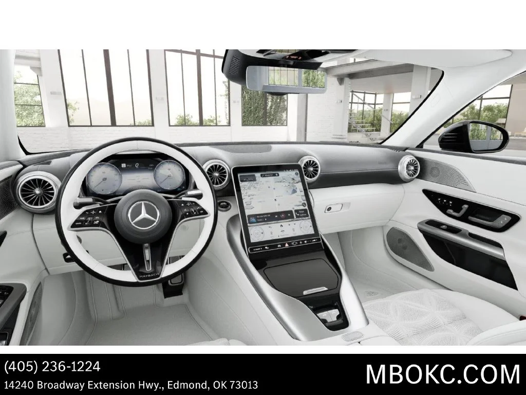 New 2026 MANUFAKTUR moonlight white magno (White Ambiance) Mercedes-Benz Maybach SL 680 image 3
