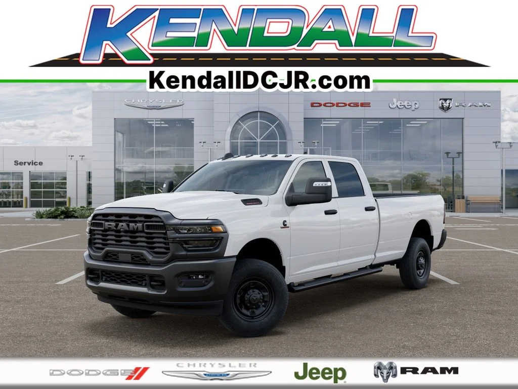 New 2026 Bright White Clear-Coat Exterior Paint RAM Tradesman image 1
