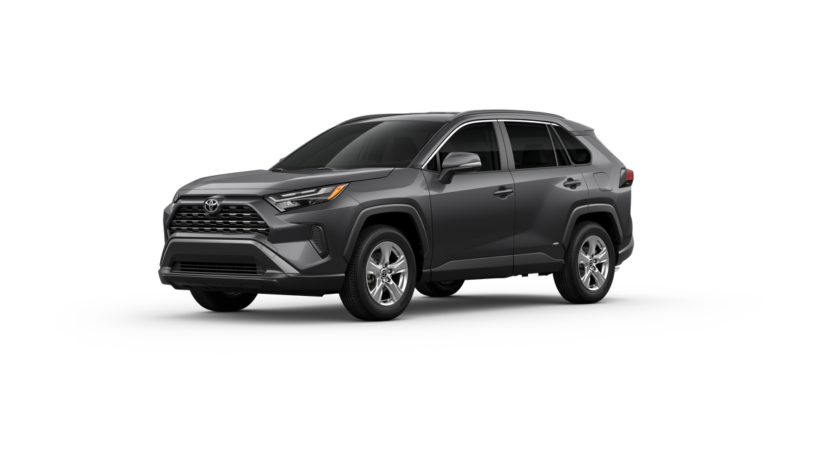 New 2025 Magnetic Gray Metallic Toyota Hybrid XLE image 2