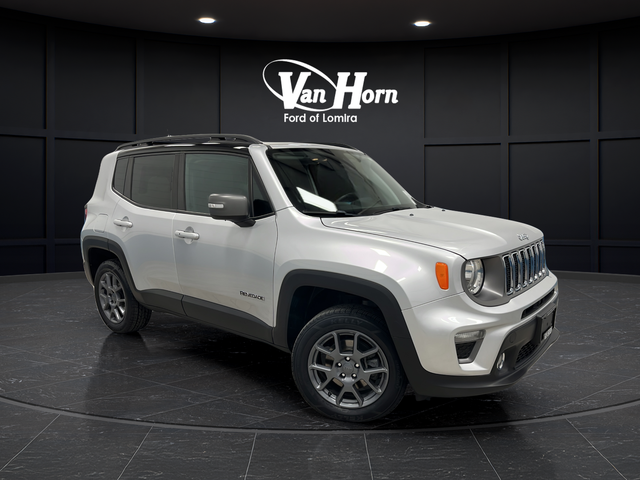 Used 2021 Glacier Metallic Clearcoat Jeep Limited image 1