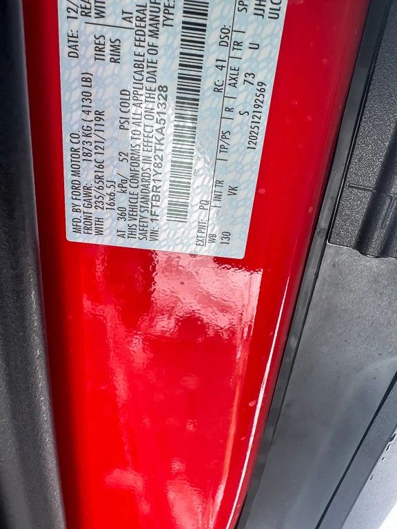 New 2026 Race Red Ford Cargo Van image 25