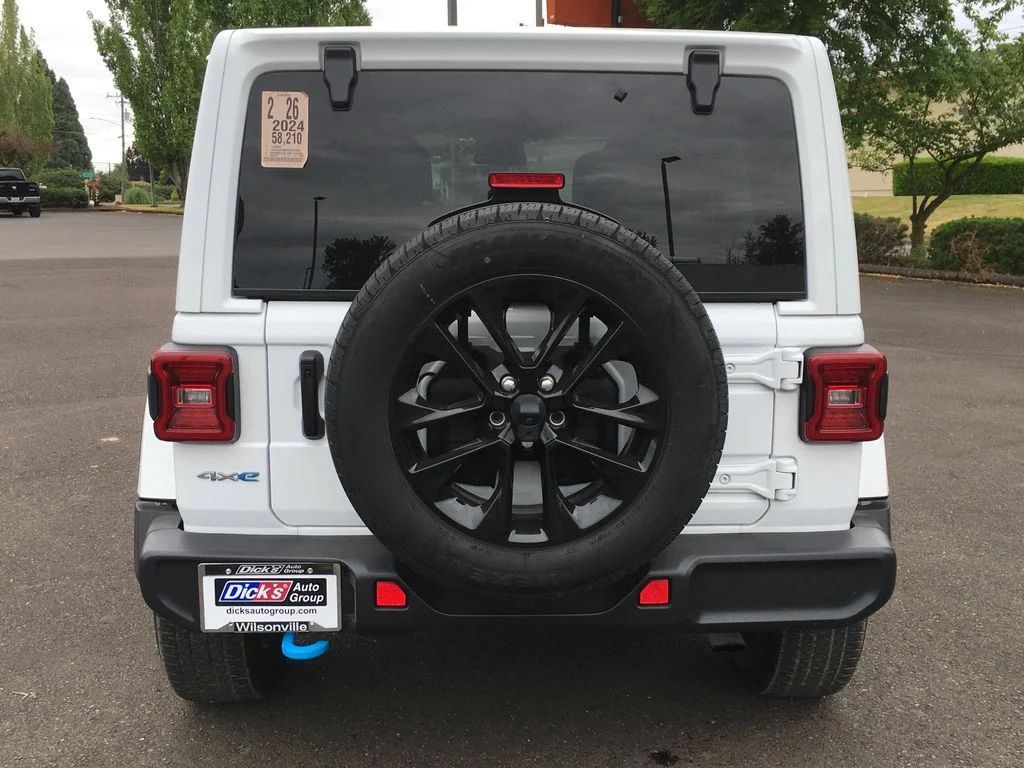 Used 2024 White Jeep Sahara 4xe image 5