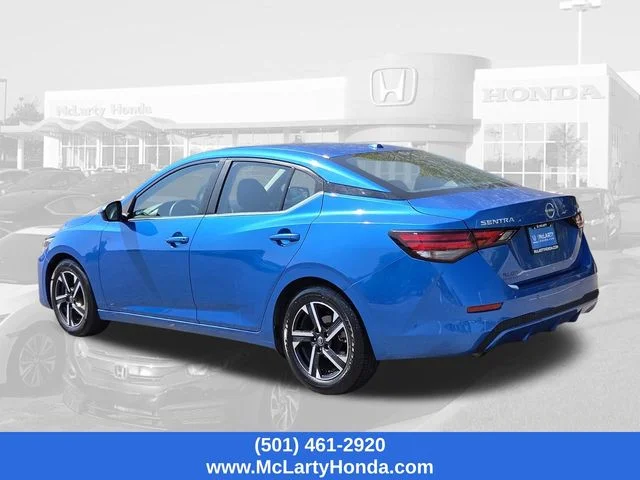 Used 2024 Electric Blue Metallic Nissan SV image 3