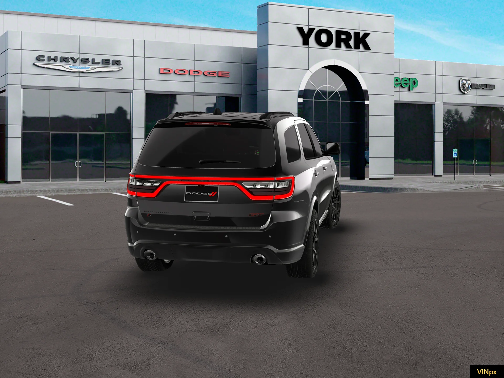 New 2026 Diamond Black Clear-Coat Exterior Paint Dodge GT PLUS image 14