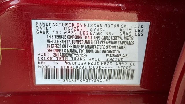 New 2026 Scarlet Ember Tintcoat Nissan SV image 30