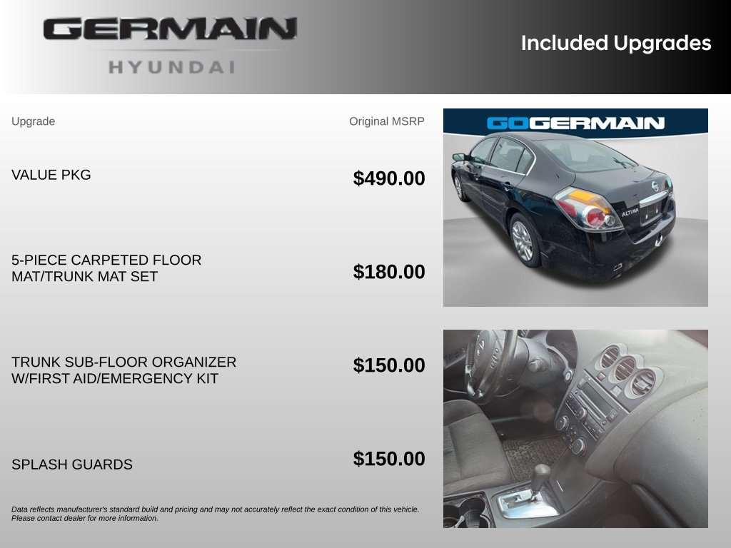 Used 2012 Black Nissan 2.5 S image 15
