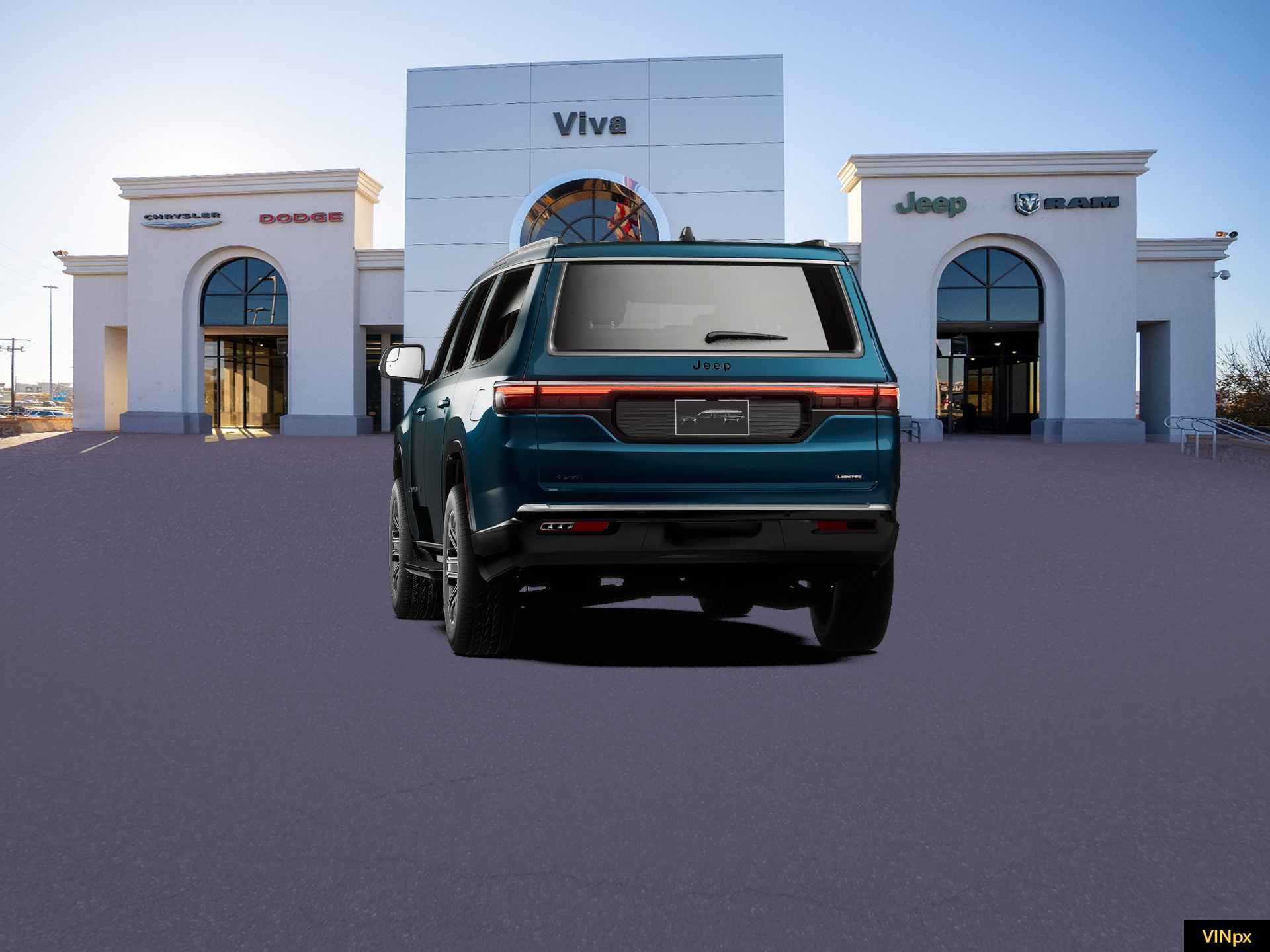 New 2027 Fathom Blue Pearl-Coat Paint Jeep Limited image 13