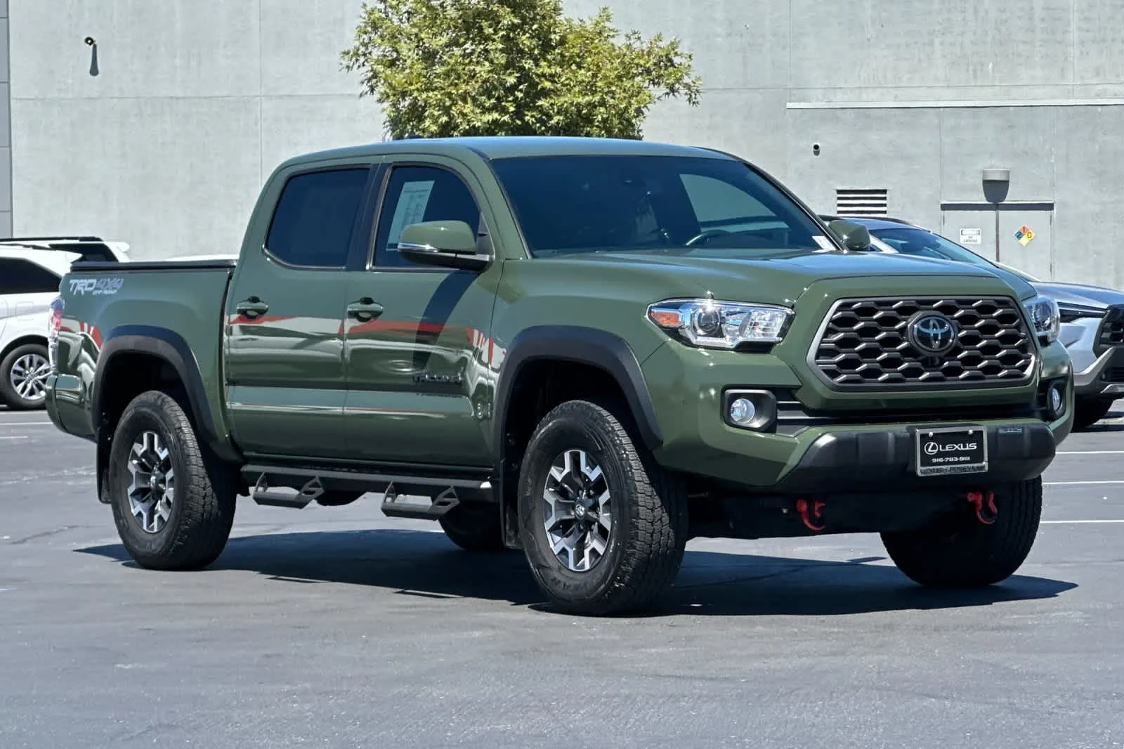Used 2021 Army Green Toyota TRD Off Road image 5
