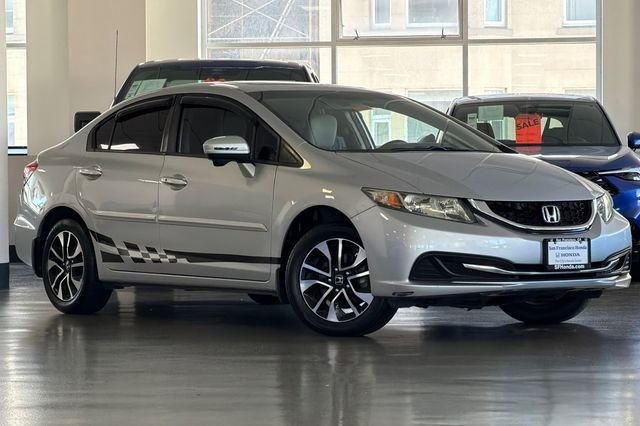 Used 2014 Honda Civic EX with VIN 2HGFB2F86EH542298 for sale in San Francisco, CA