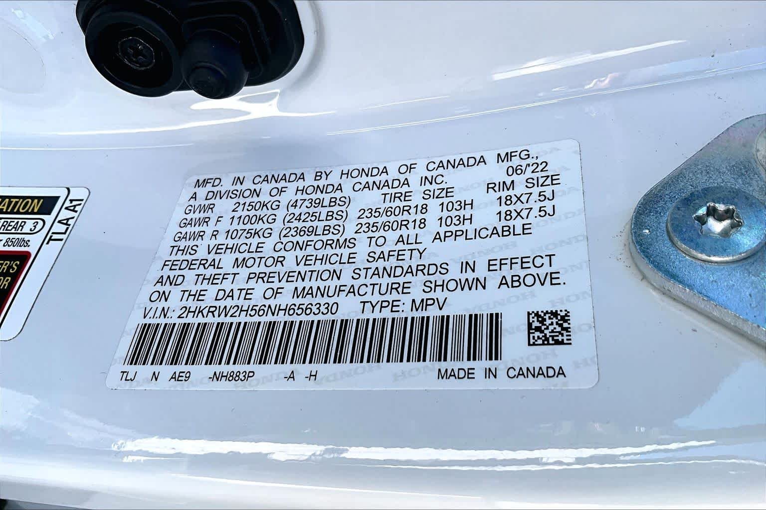2022 Honda CR-V EX - Photo 36
