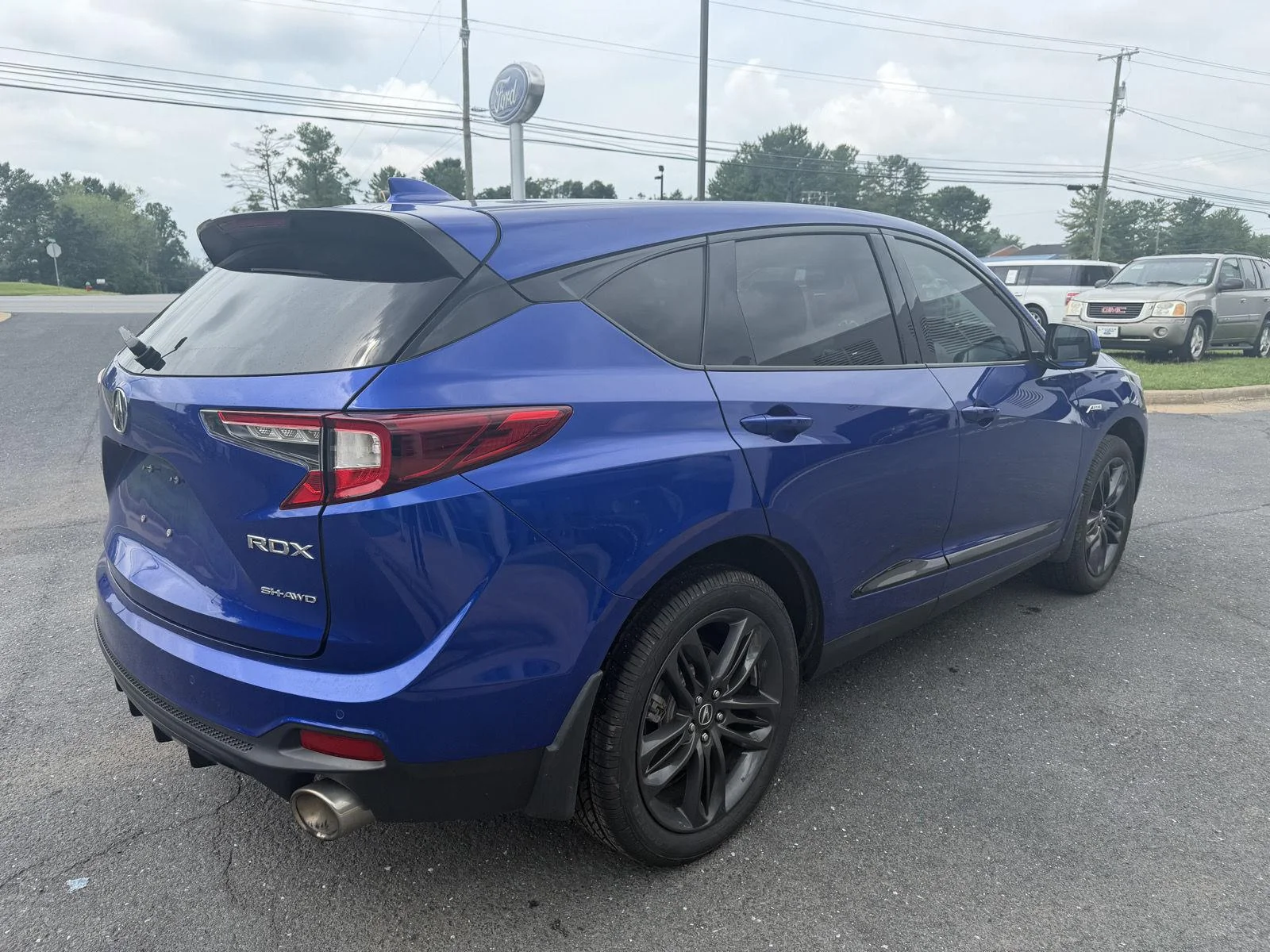 Certified Used 2023 Apex Blue Pearl Acura SH-AWD w/A-SPEC image 4