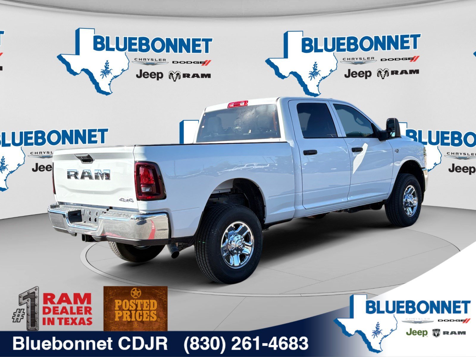 New 2027 Bright White Clear-Coat Exterior Paint RAM Tradesman image 5
