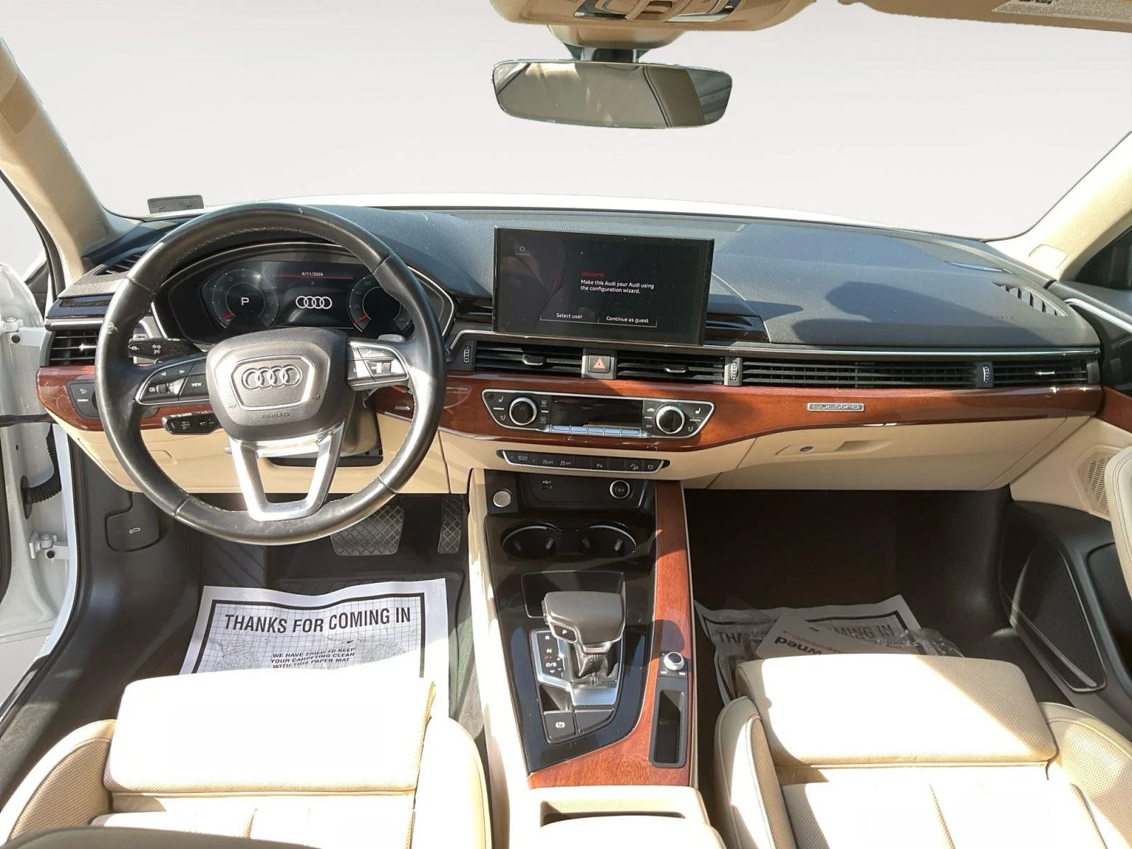 Used 2021 Glacier White Metallic Audi Premium Plus image 10