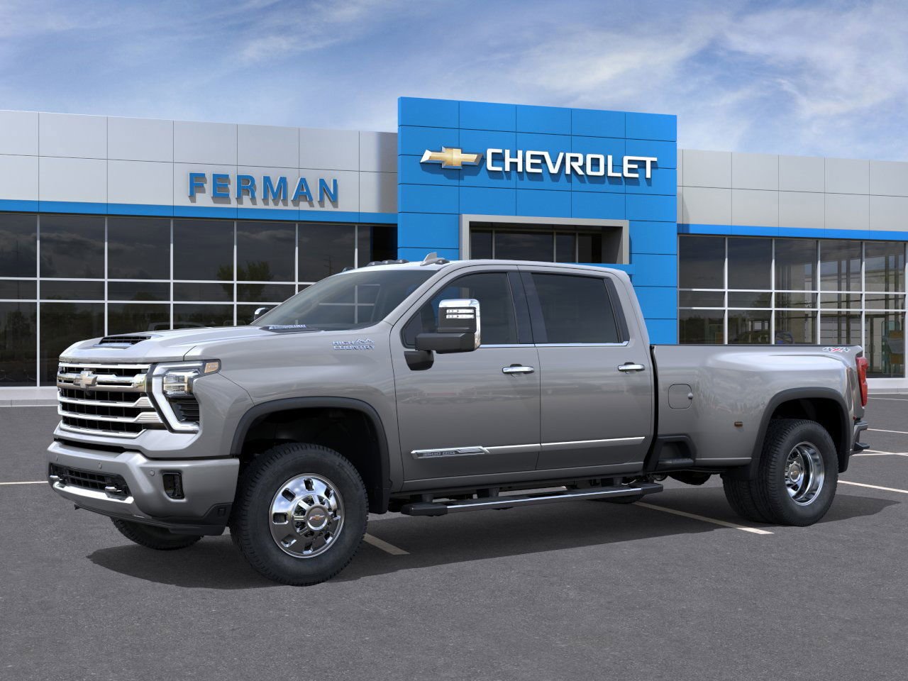 New 2026 Sterling Gray Metallic Chevrolet High Country DRW image 2